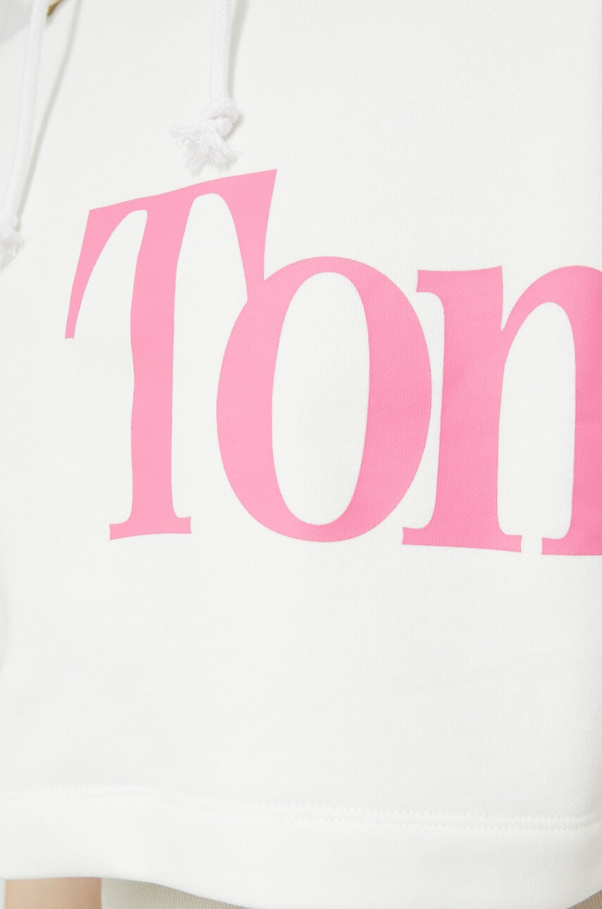 Tommy Jeans Суичър в бежово с принт - Pepit.bg