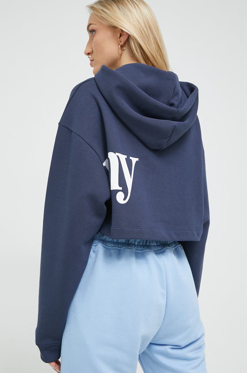 Tommy Jeans Суичър в тъмносиньо с принт - Pepit.bg