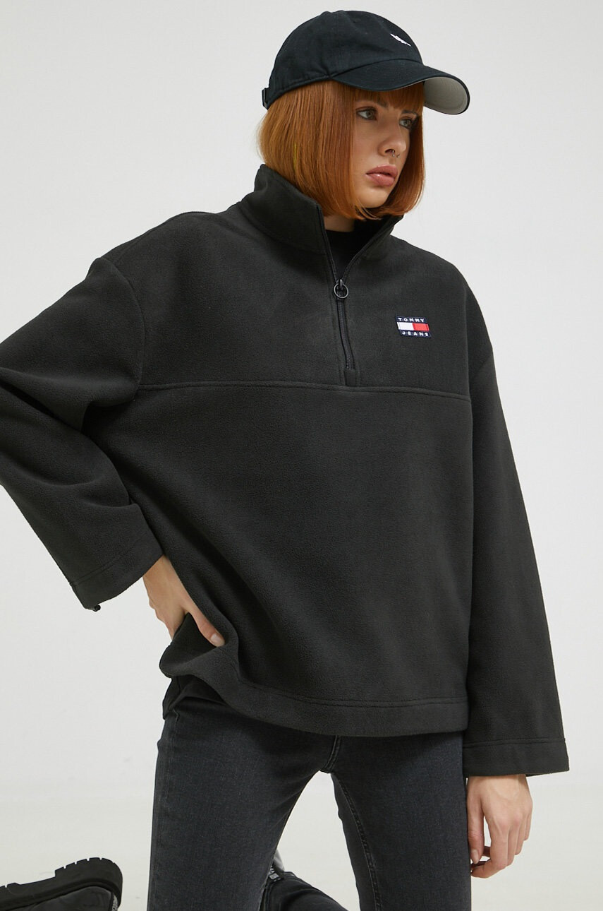 Tommy Jeans Суичър в сиво меланж на - Pepit.bg