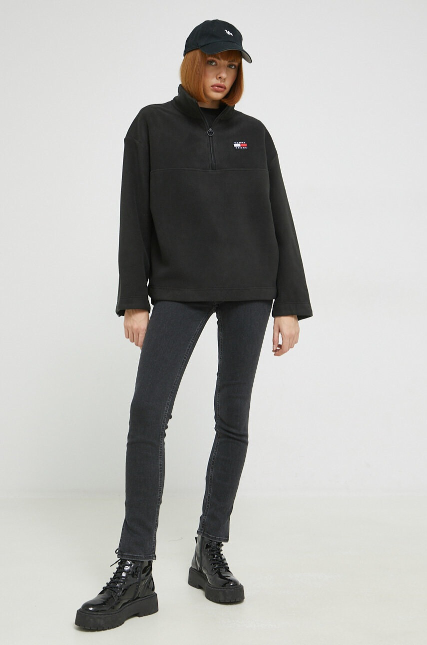 Tommy Jeans Суичър в сиво меланж на - Pepit.bg