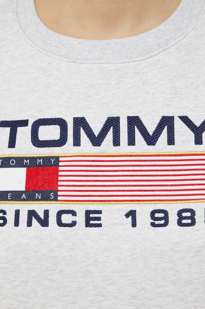 Tommy Jeans Суичър в черно с апликация - Pepit.bg