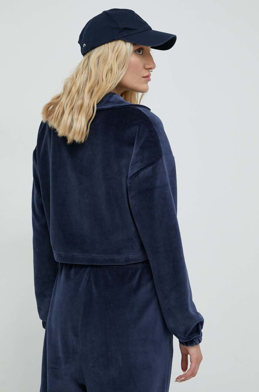 Tommy Jeans Суичър в тъмносиньо с апликация - Pepit.bg