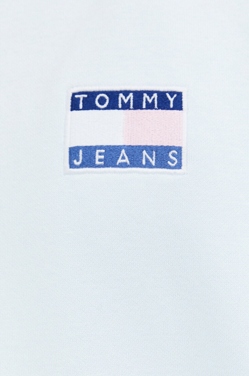 Tommy Jeans Суичър в синьо с десен - Pepit.bg