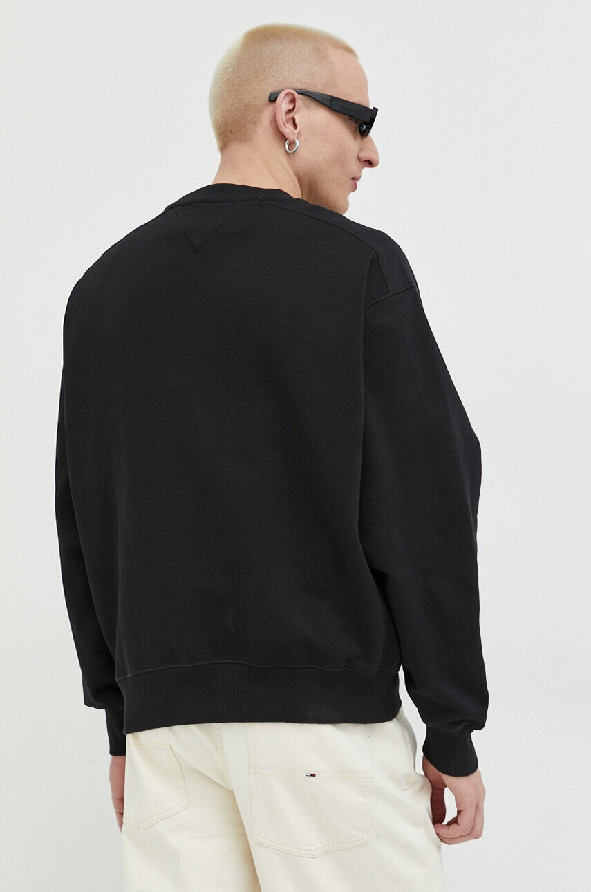 Tommy Jeans Суичър в черно с апликация - Pepit.bg
