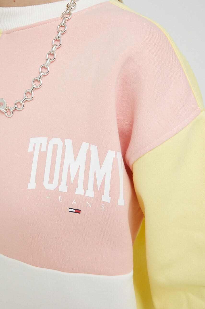 Tommy Jeans Суичър с десен - Pepit.bg