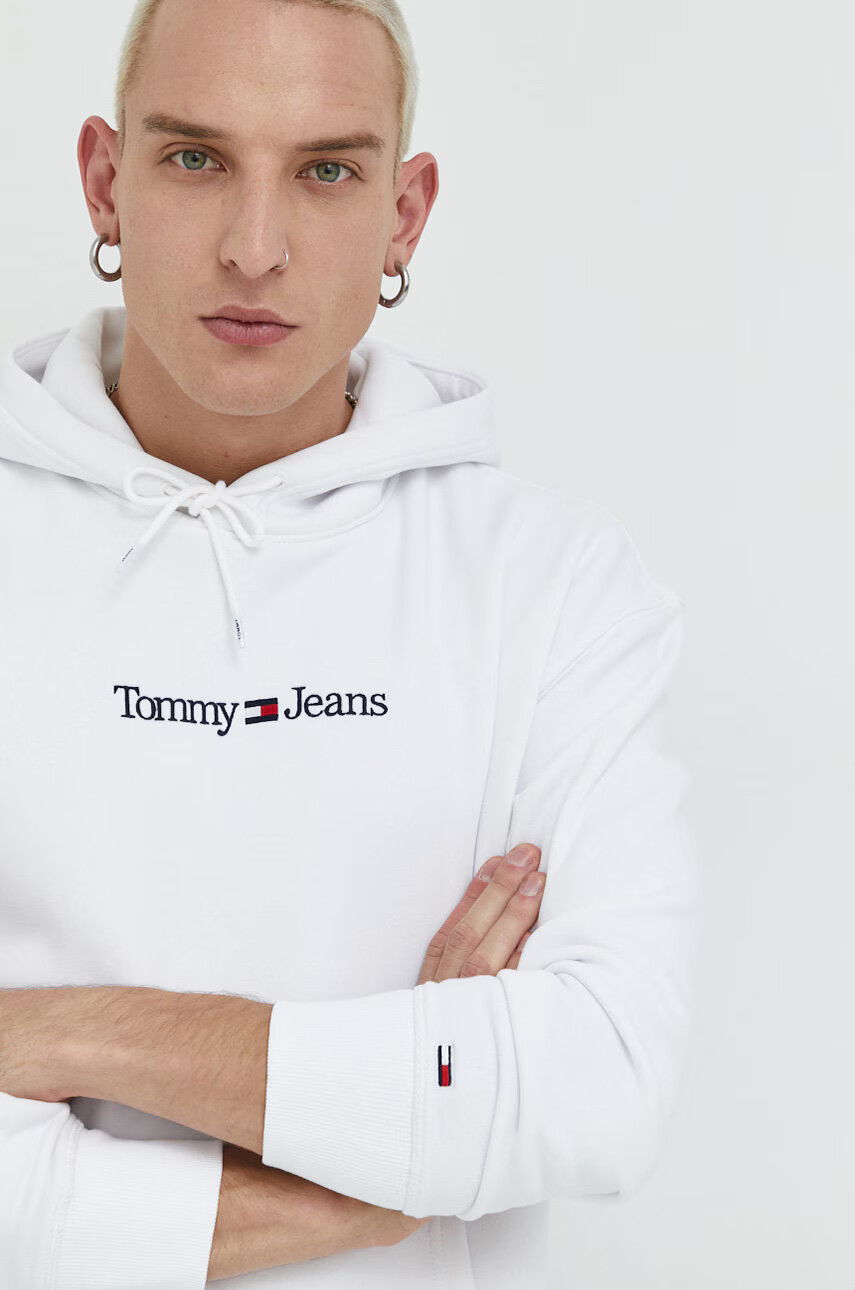 Tommy Jeans Суичър в сиво с принт - Pepit.bg