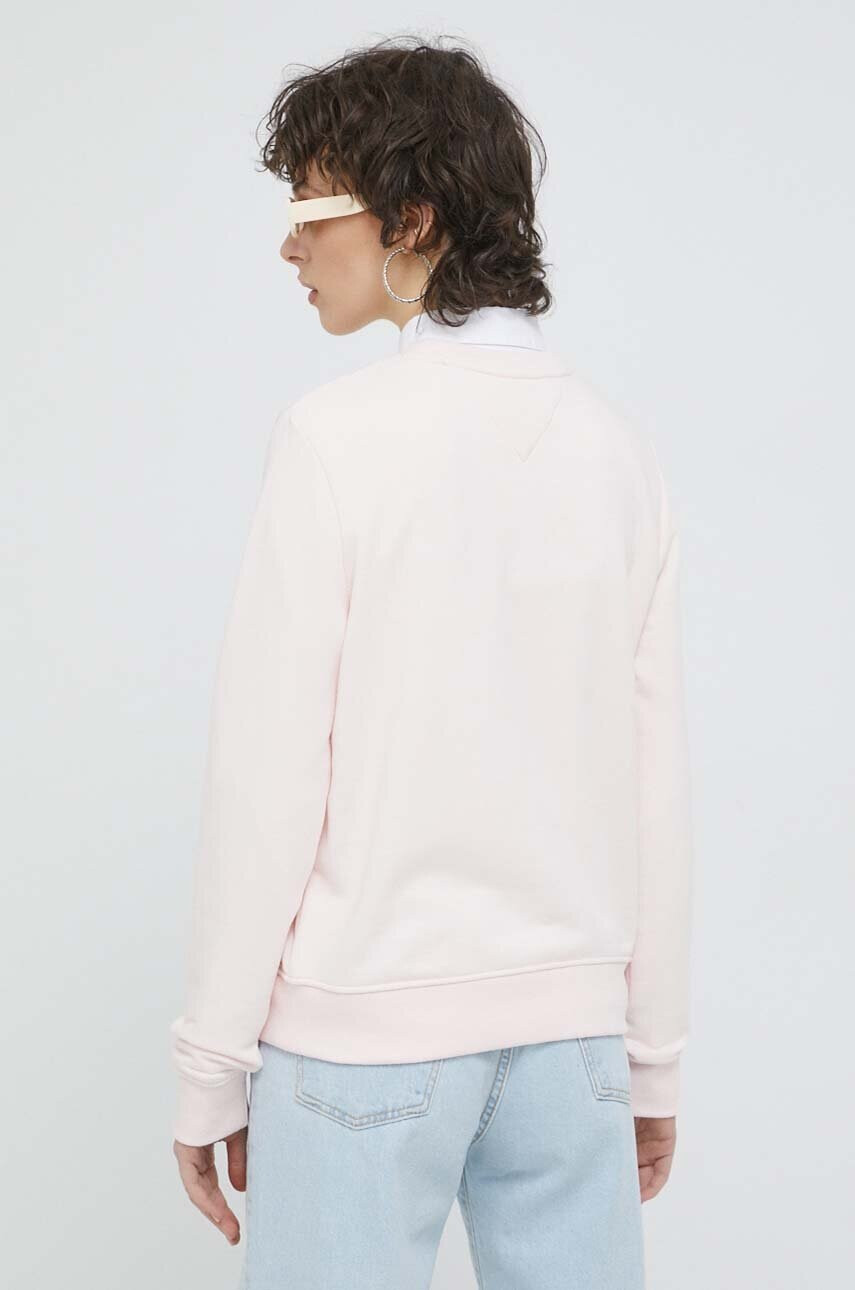 Tommy Jeans Суичър в розово с апликация - Pepit.bg