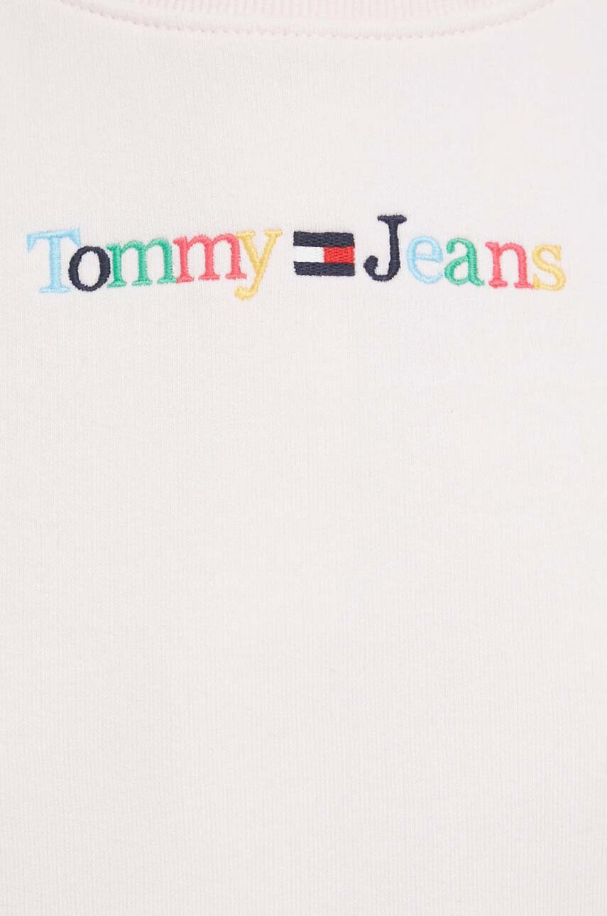 Tommy Jeans Суичър в розово с апликация - Pepit.bg