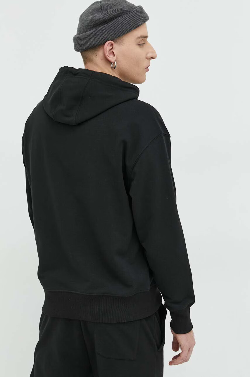 Tommy Jeans Суичър в черно с качулка с апликация - Pepit.bg