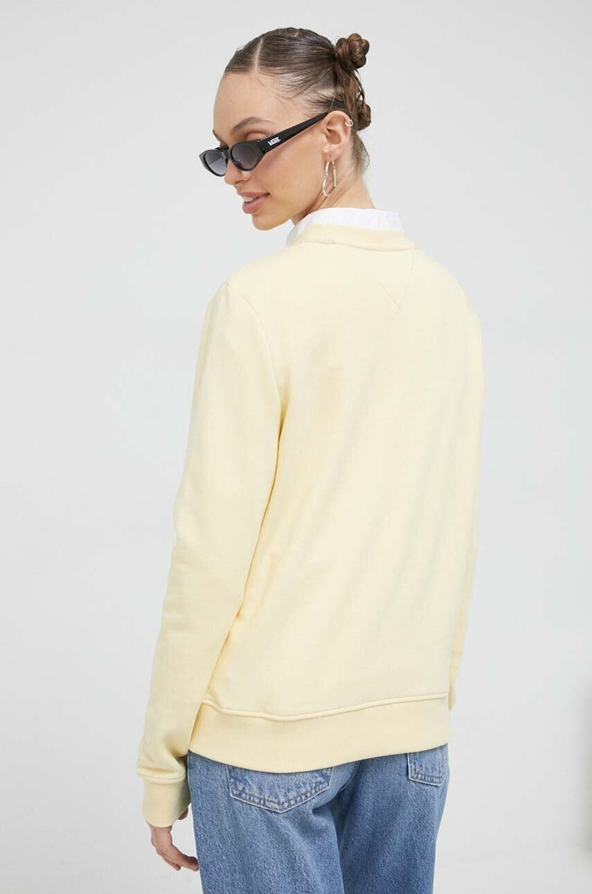 Tommy Jeans Суичър в жълто с апликация - Pepit.bg