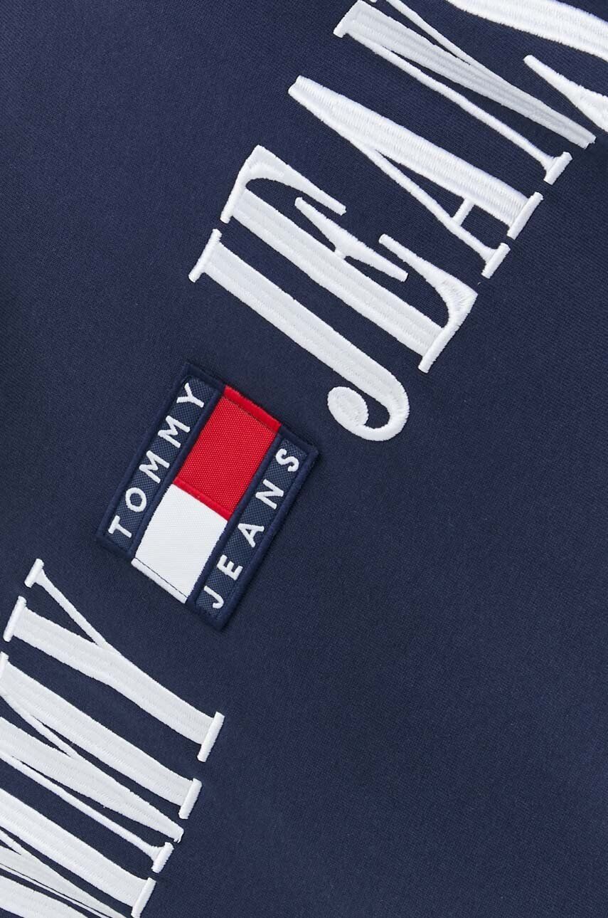 Tommy Jeans Суичър в тъмносиньо с апликация - Pepit.bg