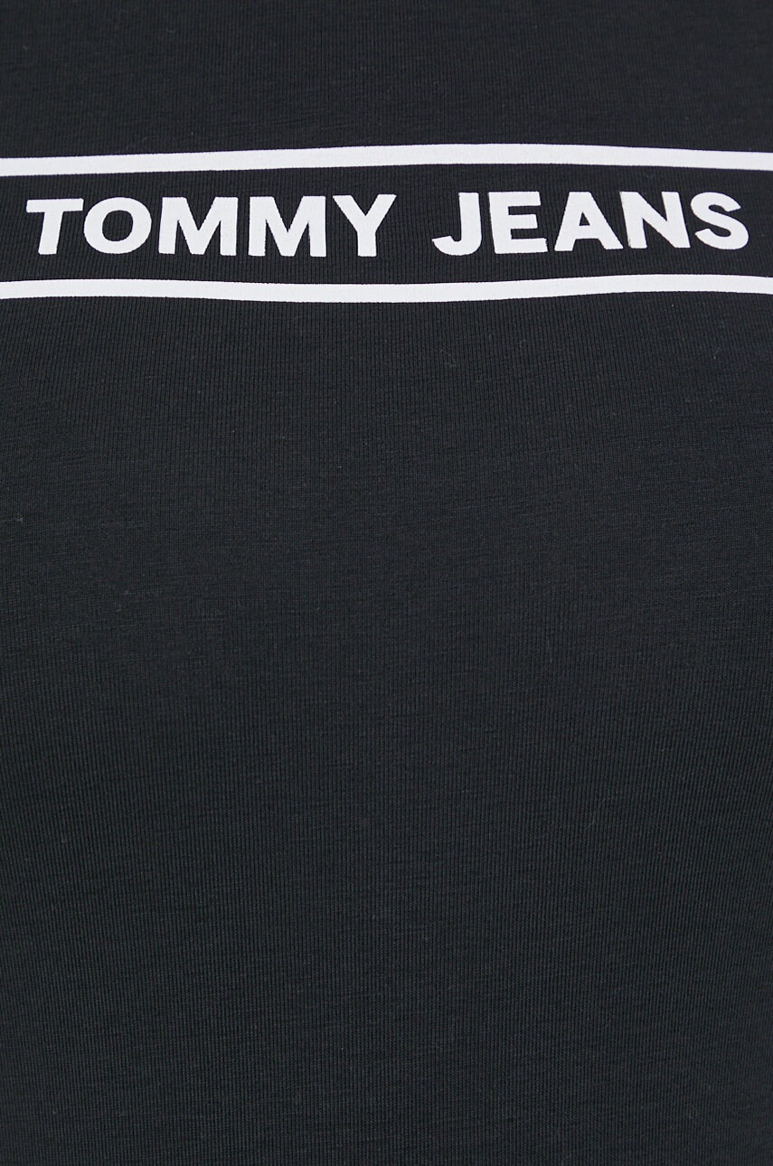Tommy Jeans Боди дамско в черно - Pepit.bg