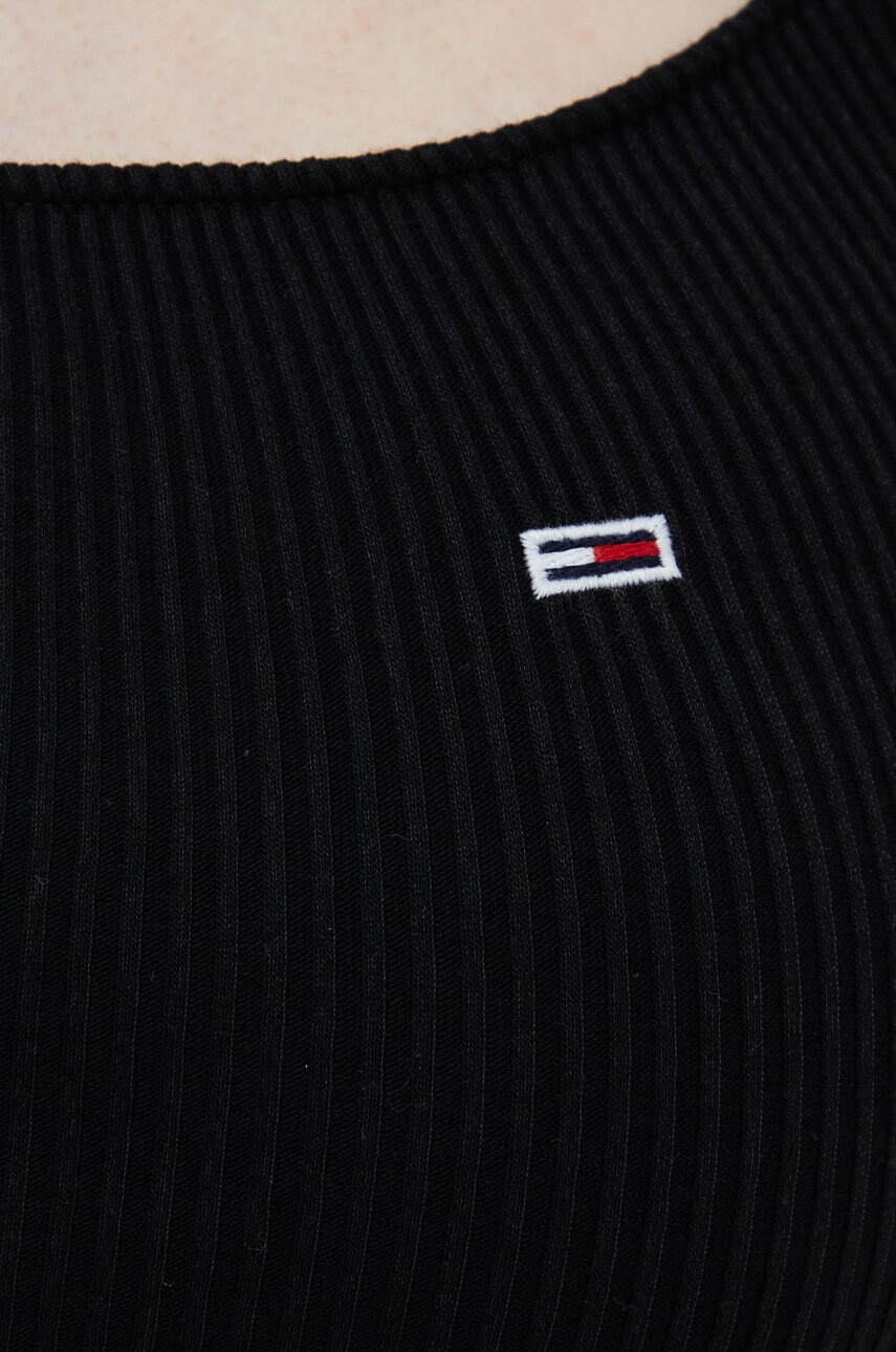 Tommy Jeans Тениска в черно - Pepit.bg