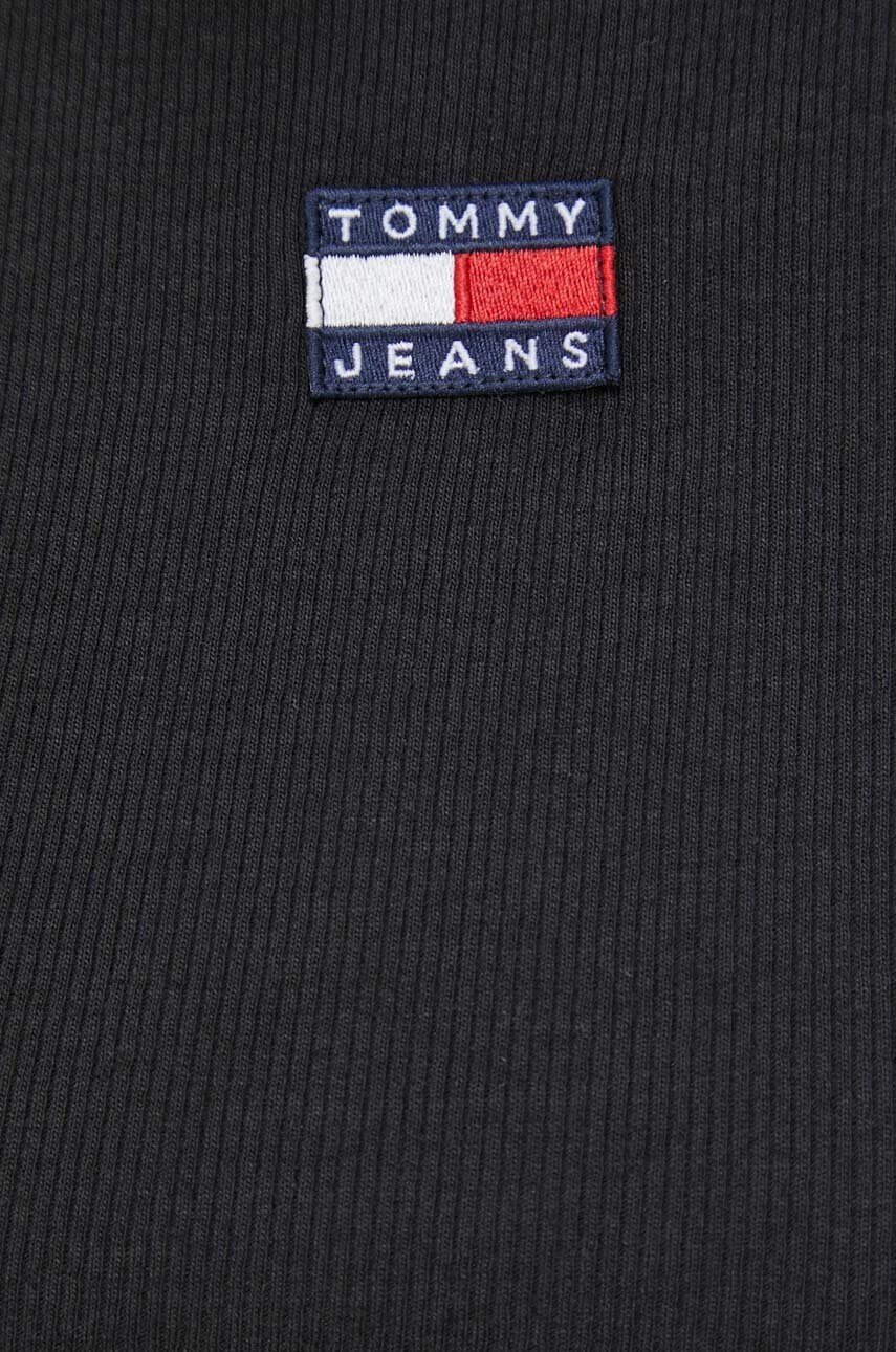 Tommy Jeans Тениска в черно - Pepit.bg