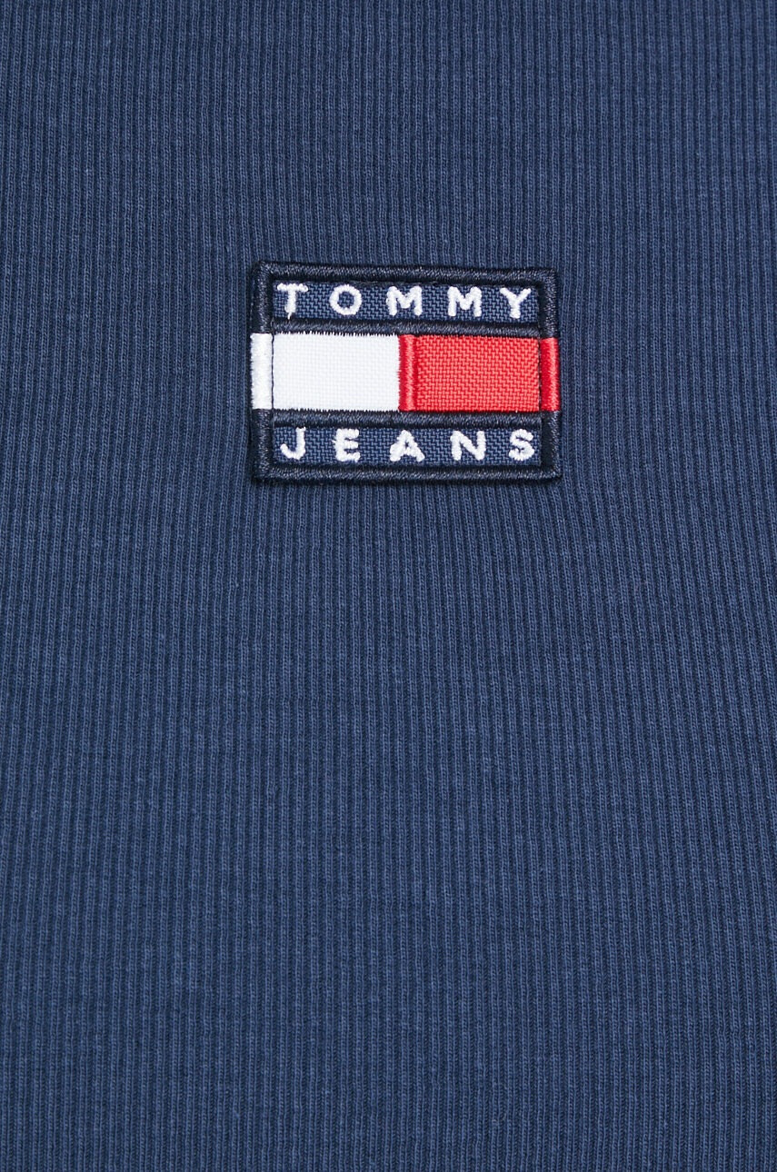 Tommy Jeans Тениска дамска в червено - Pepit.bg