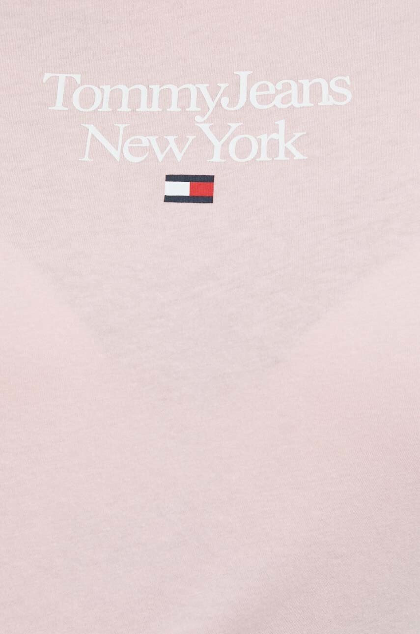 Tommy Jeans Тениска в розово - Pepit.bg