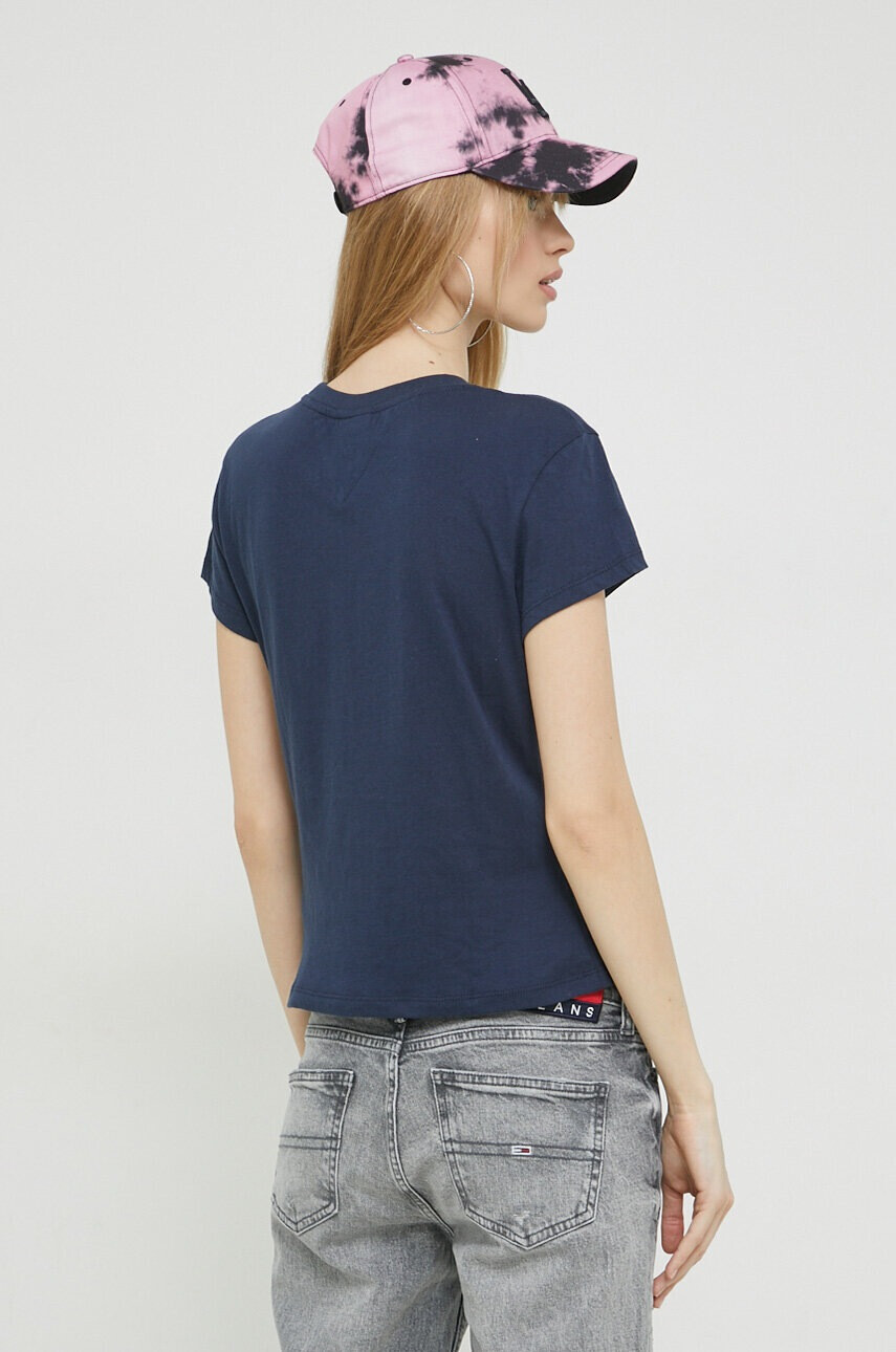 Tommy Jeans Тениска в тъмносиньо - Pepit.bg