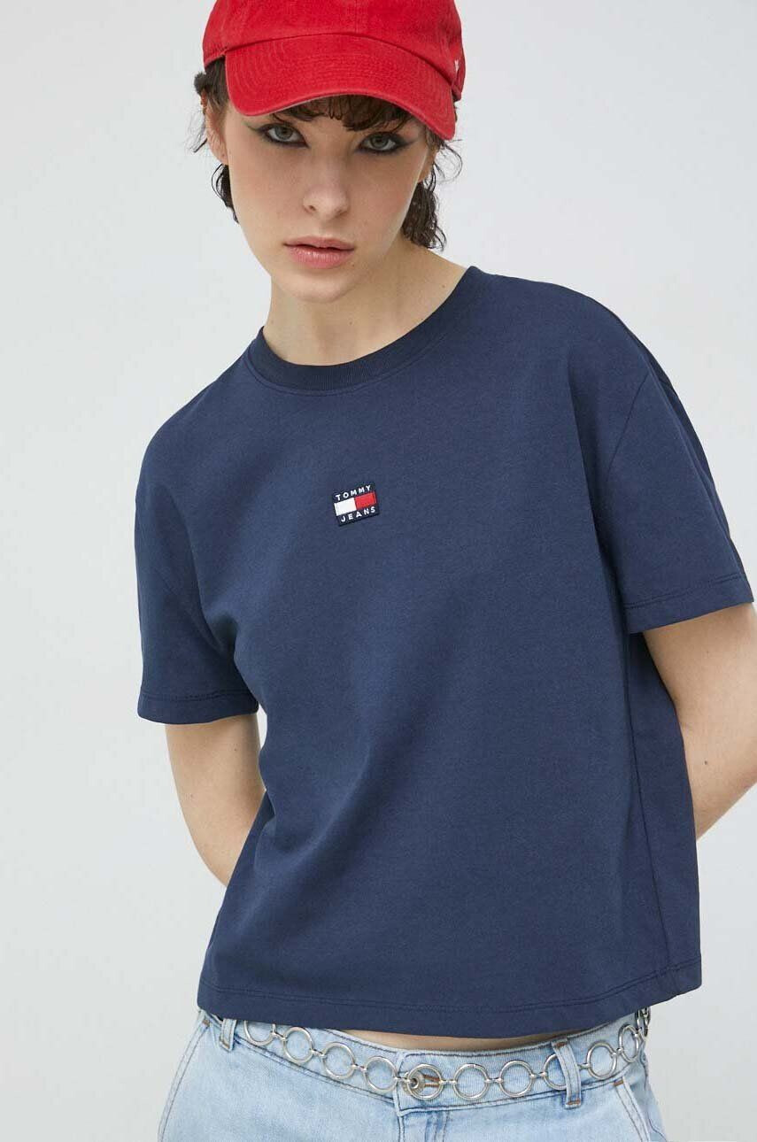 Tommy Jeans Тениска в розово - Pepit.bg