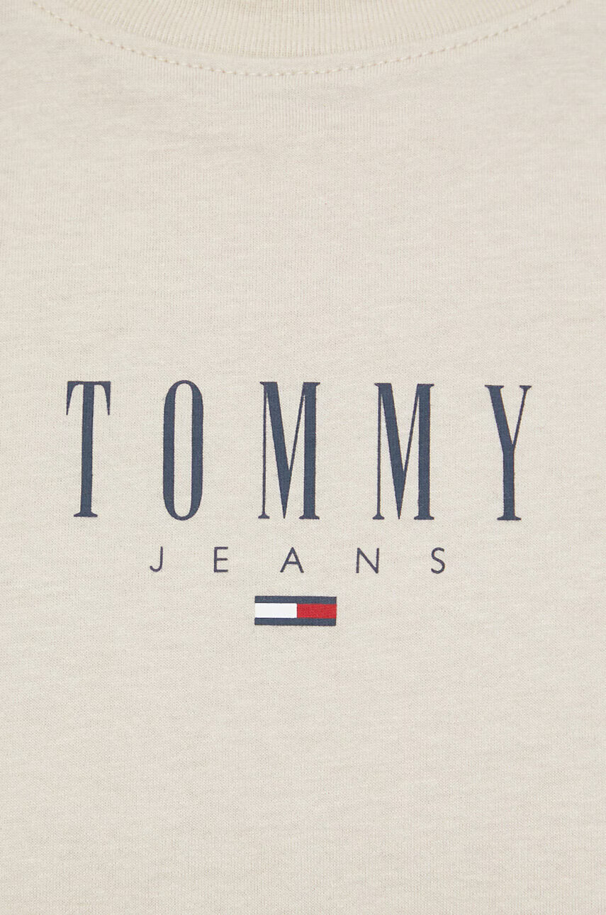 Tommy Jeans Тениска в бежово - Pepit.bg