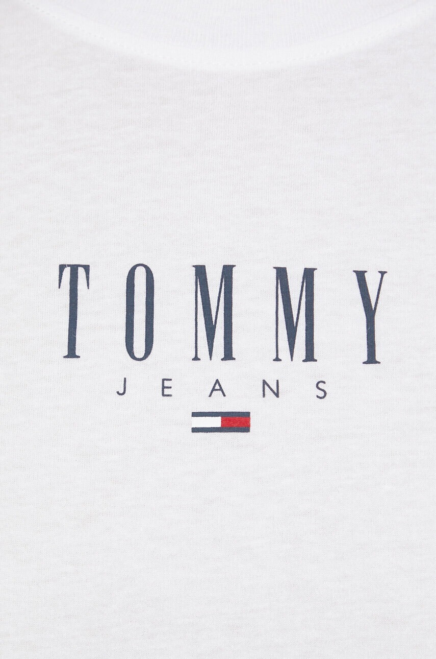 Tommy Jeans Тениска в бяло - Pepit.bg