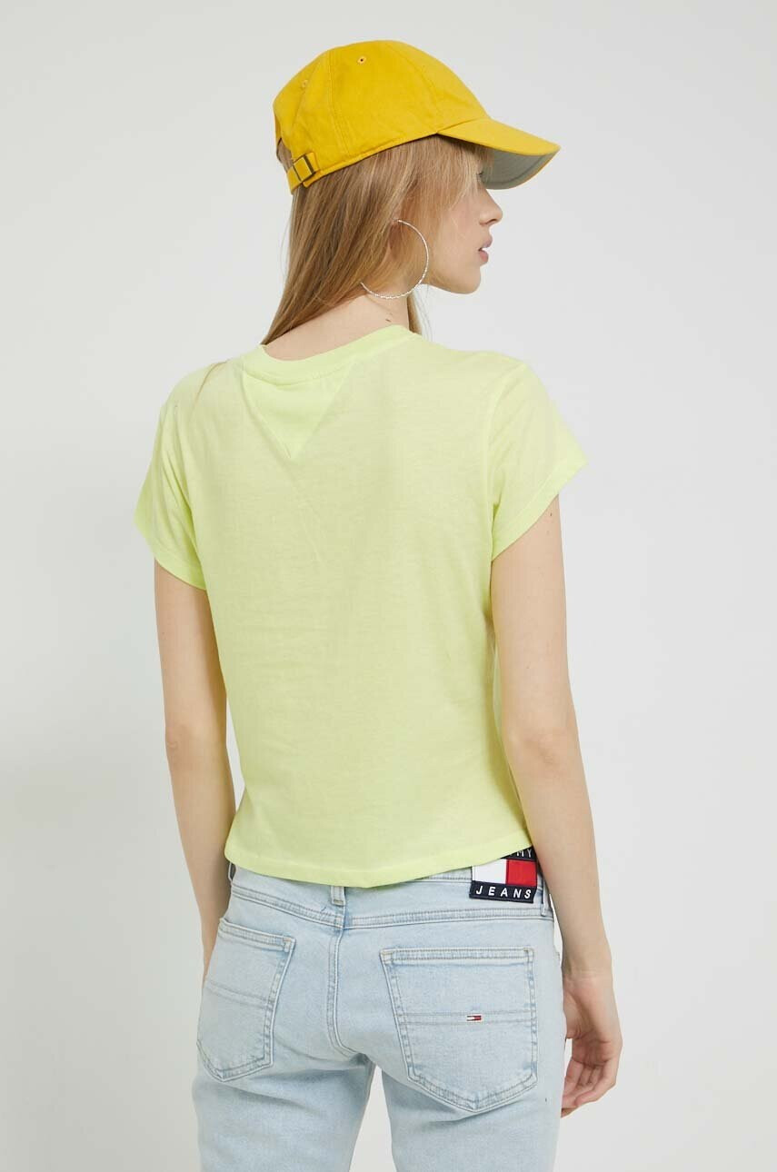 Tommy Jeans Тениска в зелено - Pepit.bg