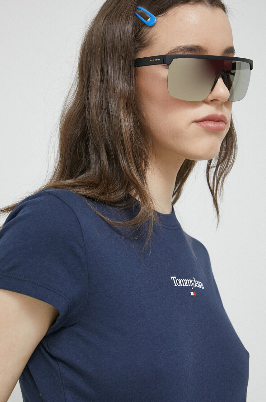 Tommy Jeans Тениска в тъмносиньо - Pepit.bg