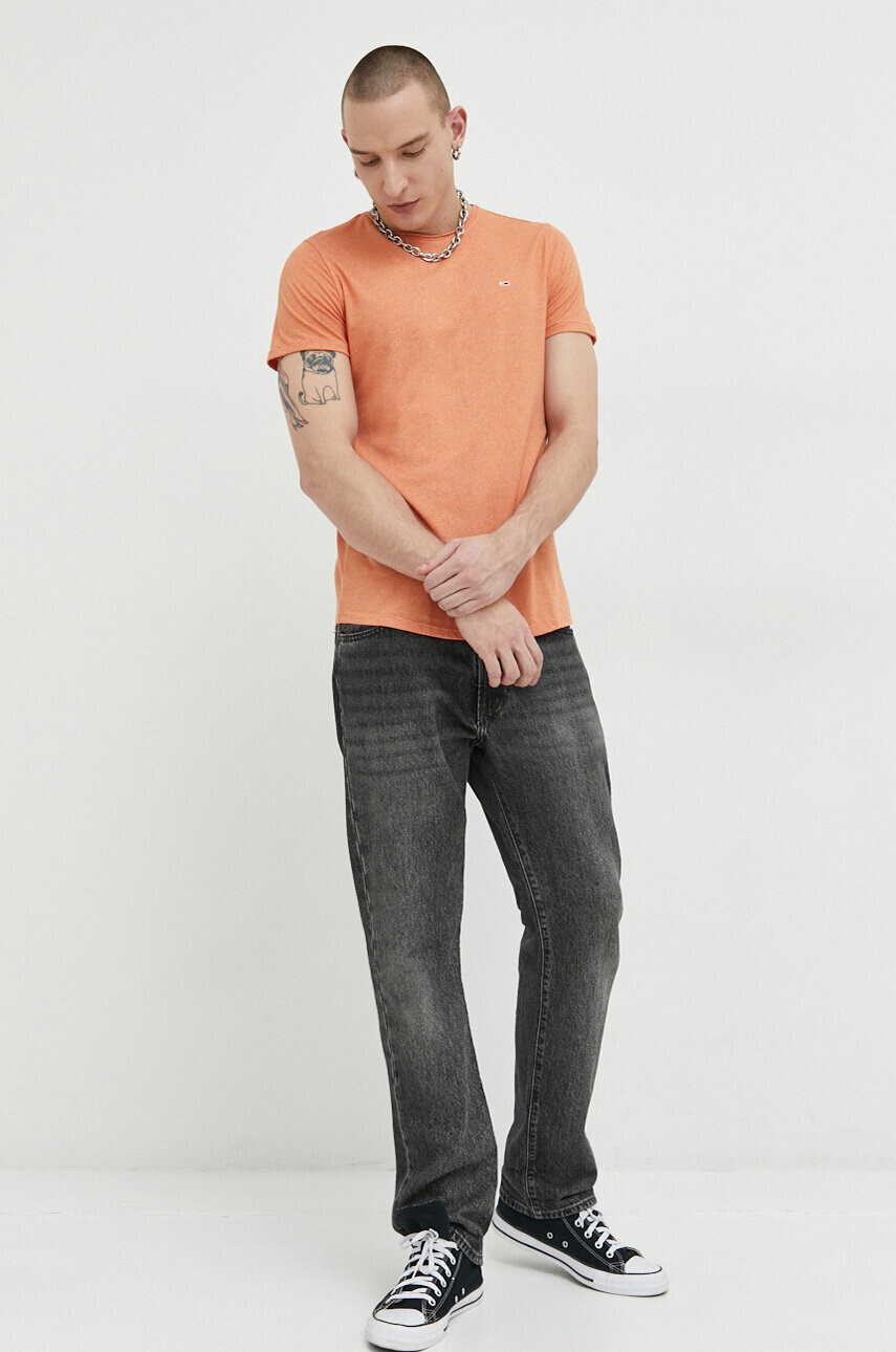 Tommy Jeans Тениска в черно - Pepit.bg