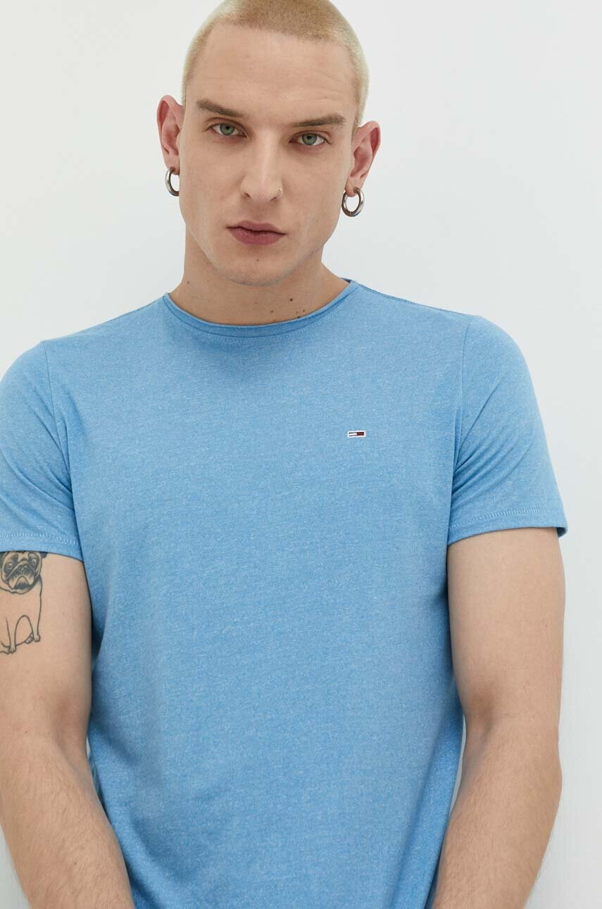 Tommy Jeans Тениска в тъмносиньо - Pepit.bg