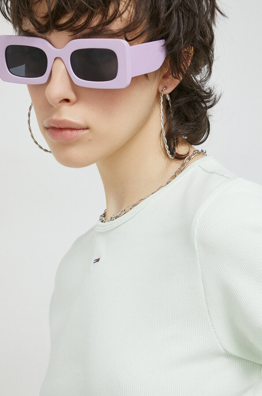 Tommy Jeans Тениска в зелено - Pepit.bg