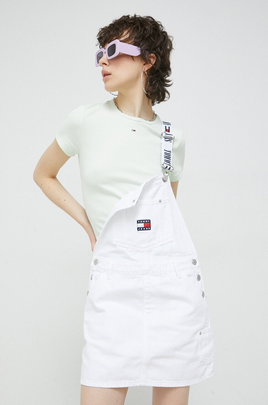 Tommy Jeans Тениска в зелено - Pepit.bg