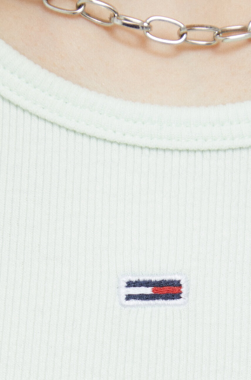 Tommy Jeans Тениска в зелено - Pepit.bg