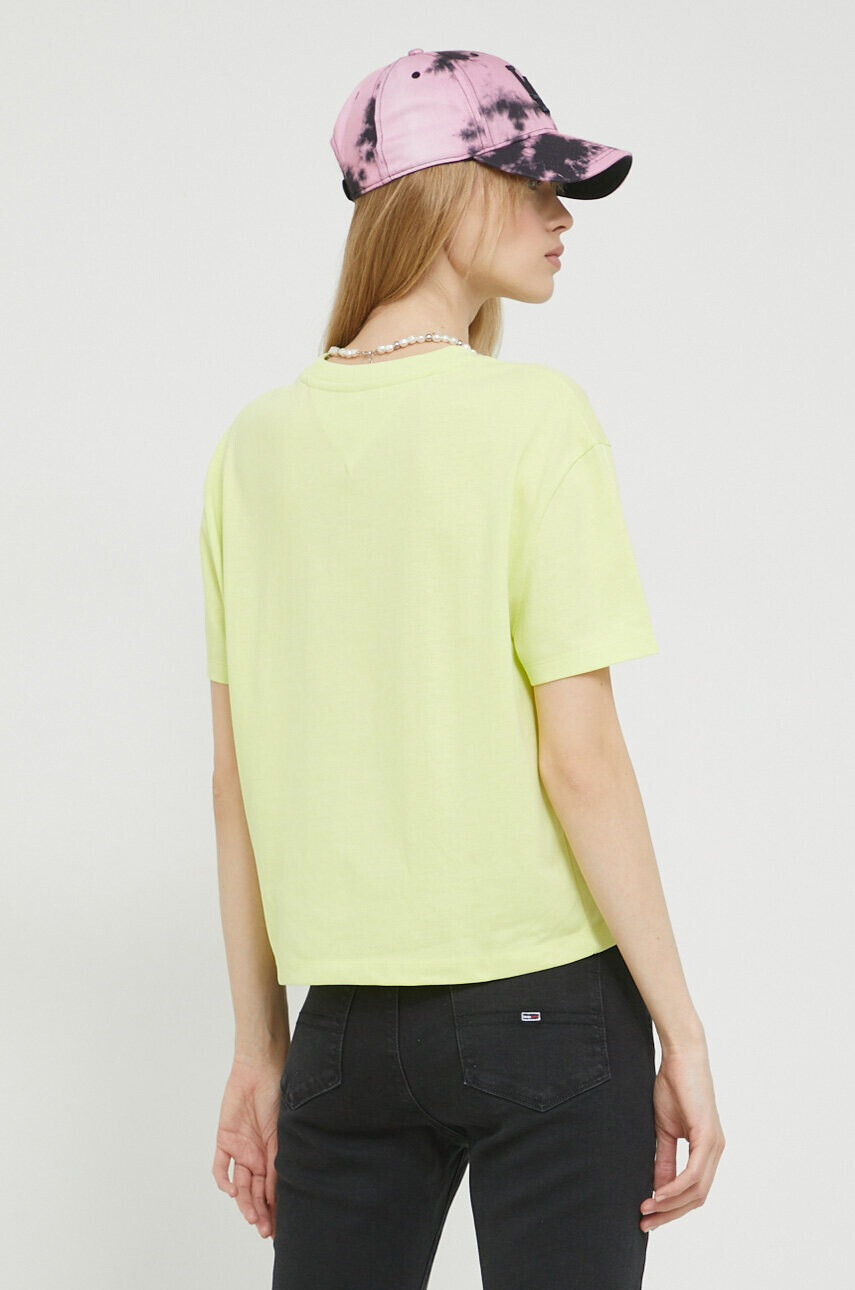 Tommy Jeans Тениска в зелено - Pepit.bg