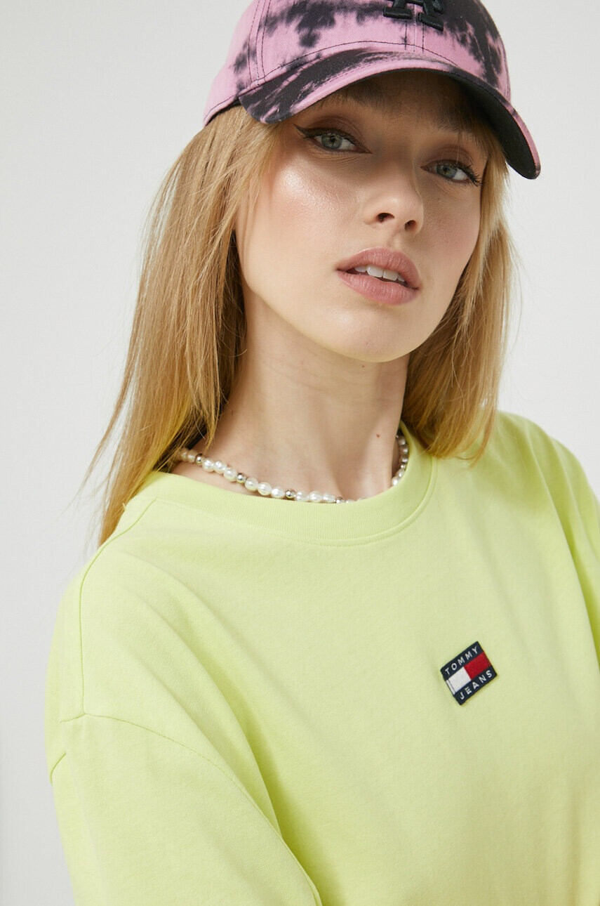 Tommy Jeans Тениска в зелено - Pepit.bg