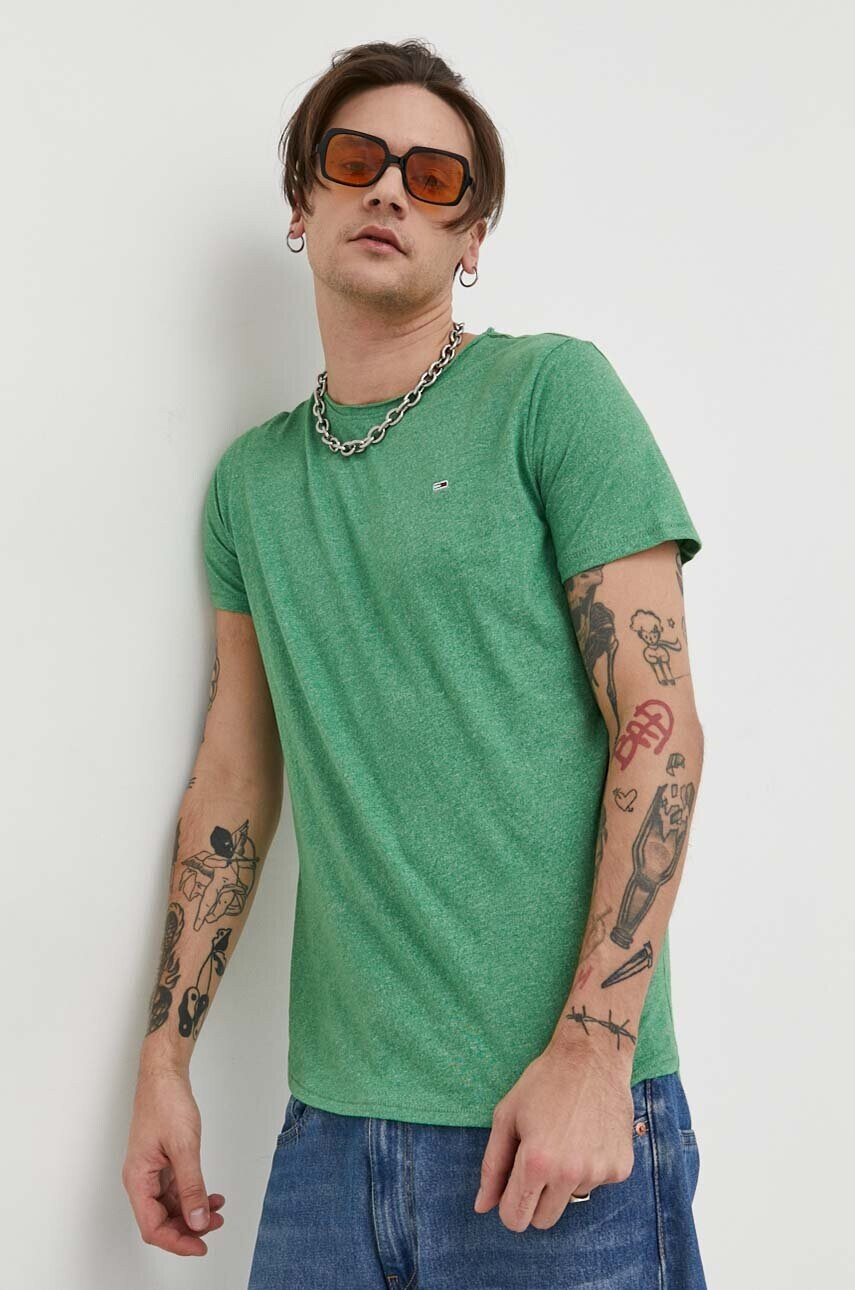 Tommy Jeans Тениска в бяло - Pepit.bg