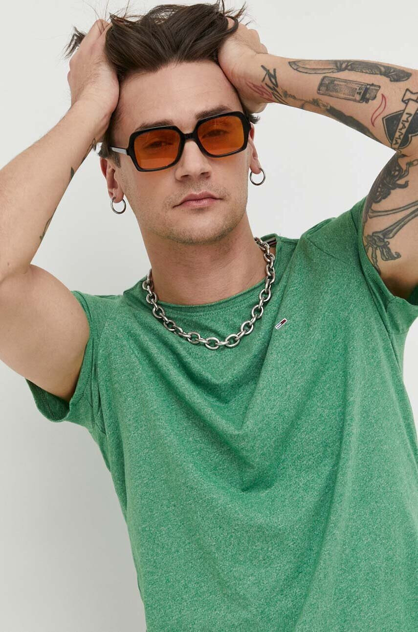Tommy Jeans Тениска в бяло - Pepit.bg