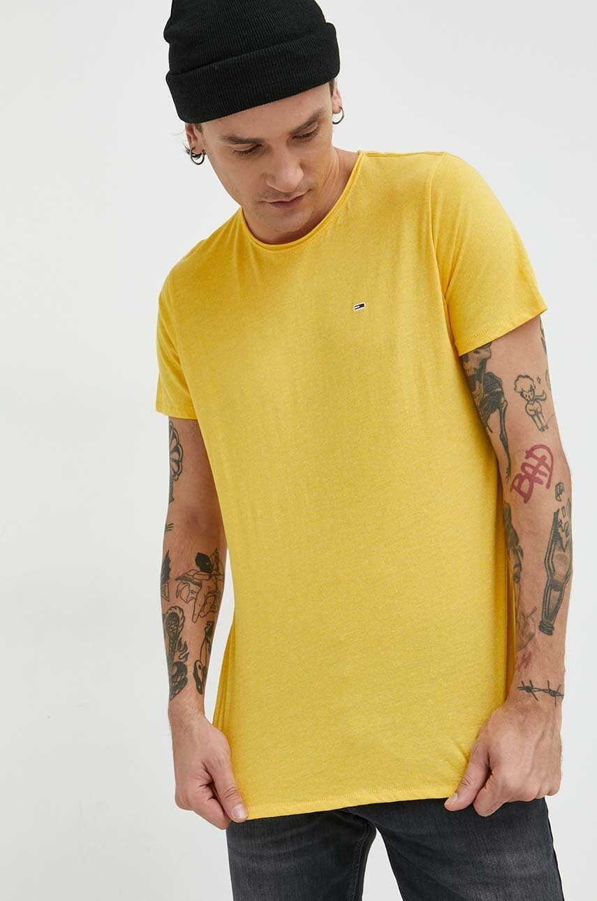 Tommy Jeans Тениска в зелено - Pepit.bg