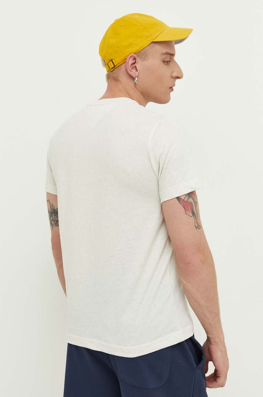 Tommy Jeans Тениска в сиво меланж на - Pepit.bg