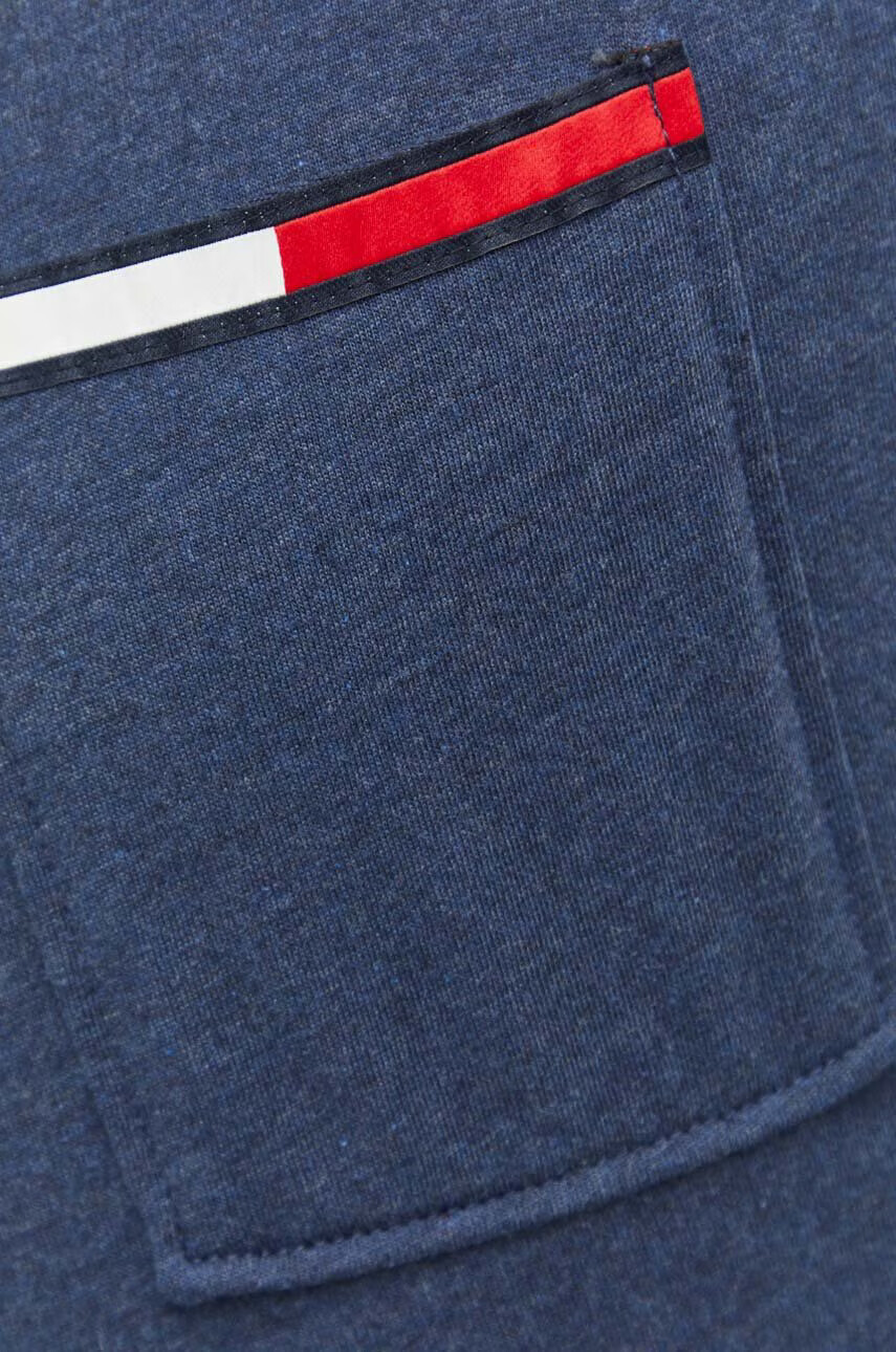 Tommy Jeans Тениска в тъмносиньо меланж на - Pepit.bg