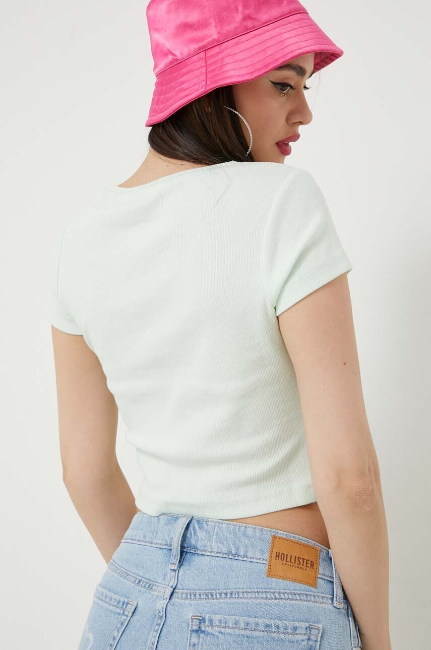 Tommy Jeans Тениска в зелено - Pepit.bg