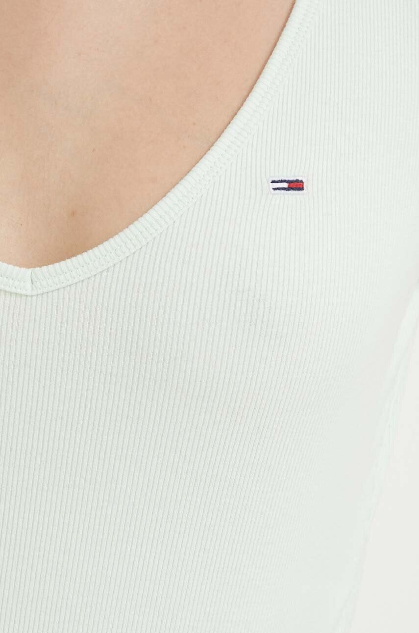Tommy Jeans Тениска в зелено - Pepit.bg