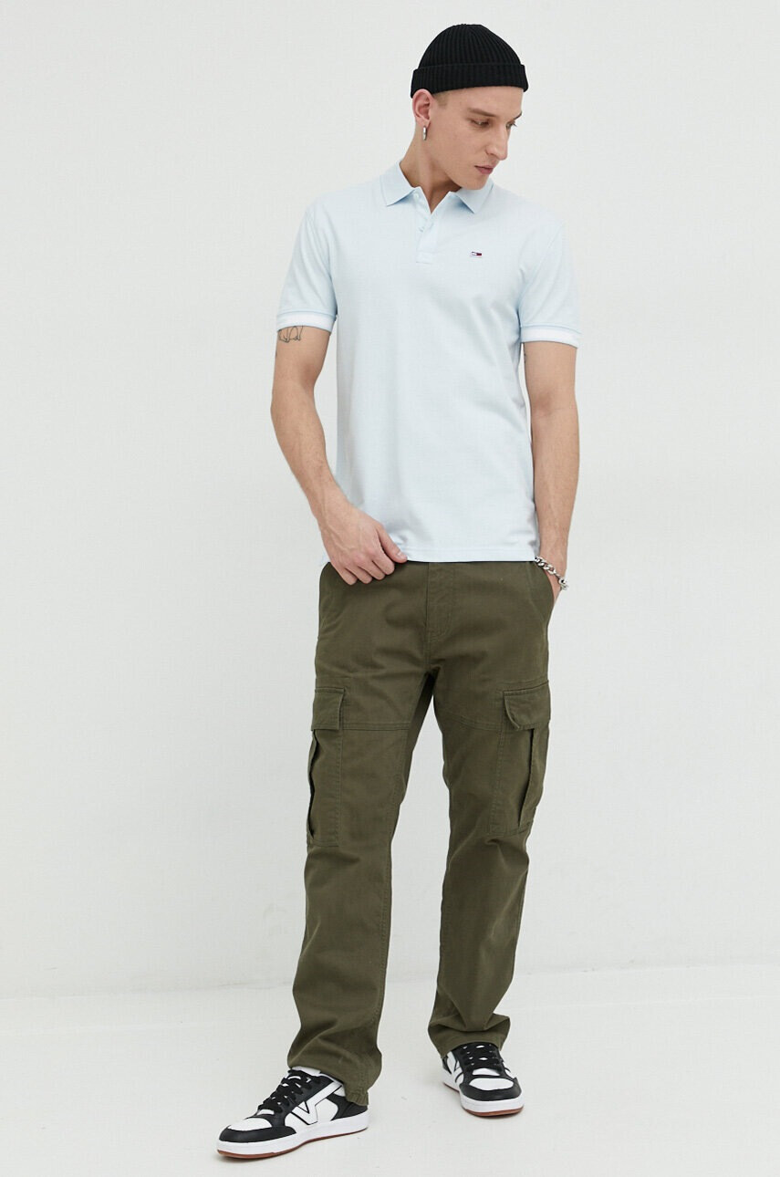 Tommy Jeans Тениска с яка - Pepit.bg