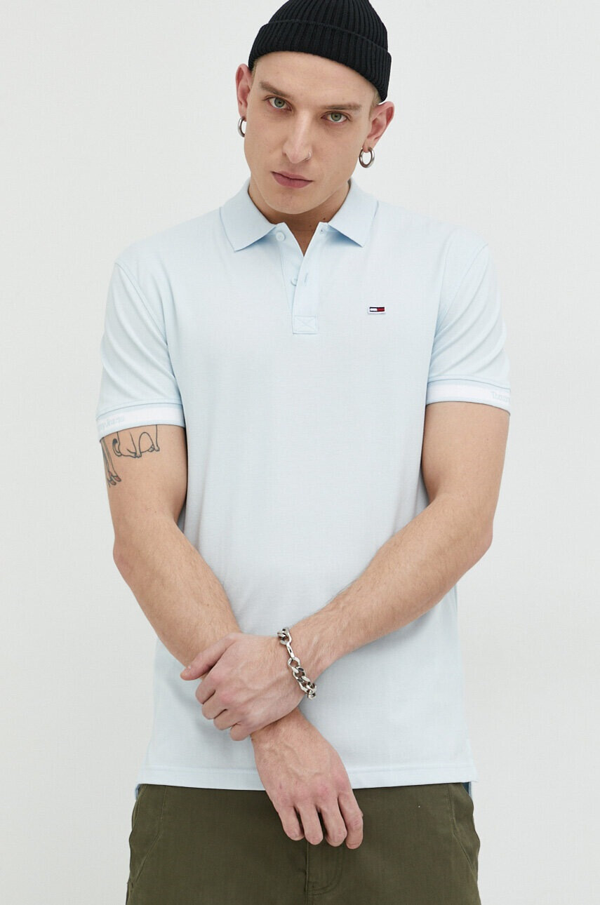 Tommy Jeans Тениска с яка - Pepit.bg