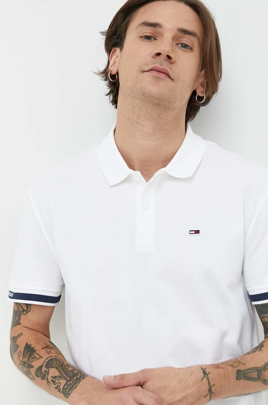 Tommy Jeans Тениска с яка - Pepit.bg