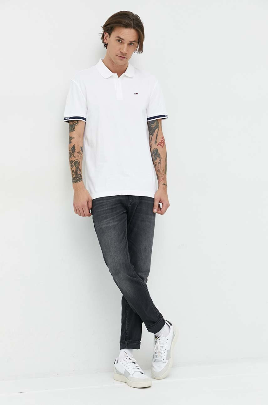 Tommy Jeans Тениска с яка - Pepit.bg