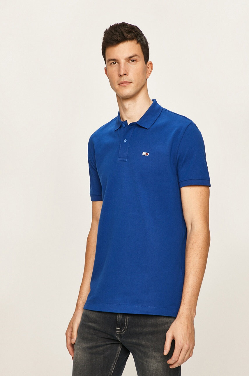 Tommy Jeans Тениска с яка - Pepit.bg