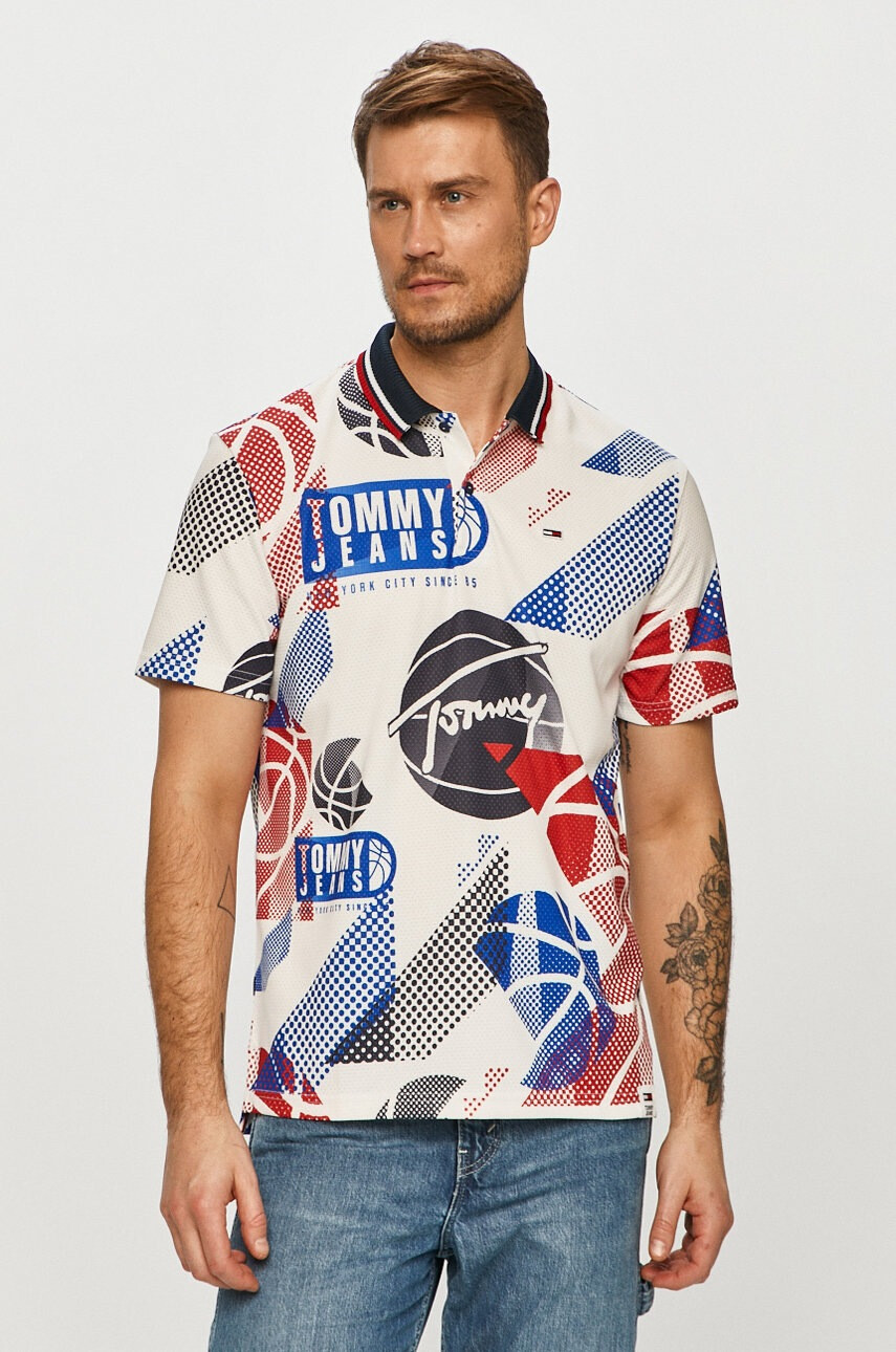 Tommy Jeans Тениска с яка - Pepit.bg