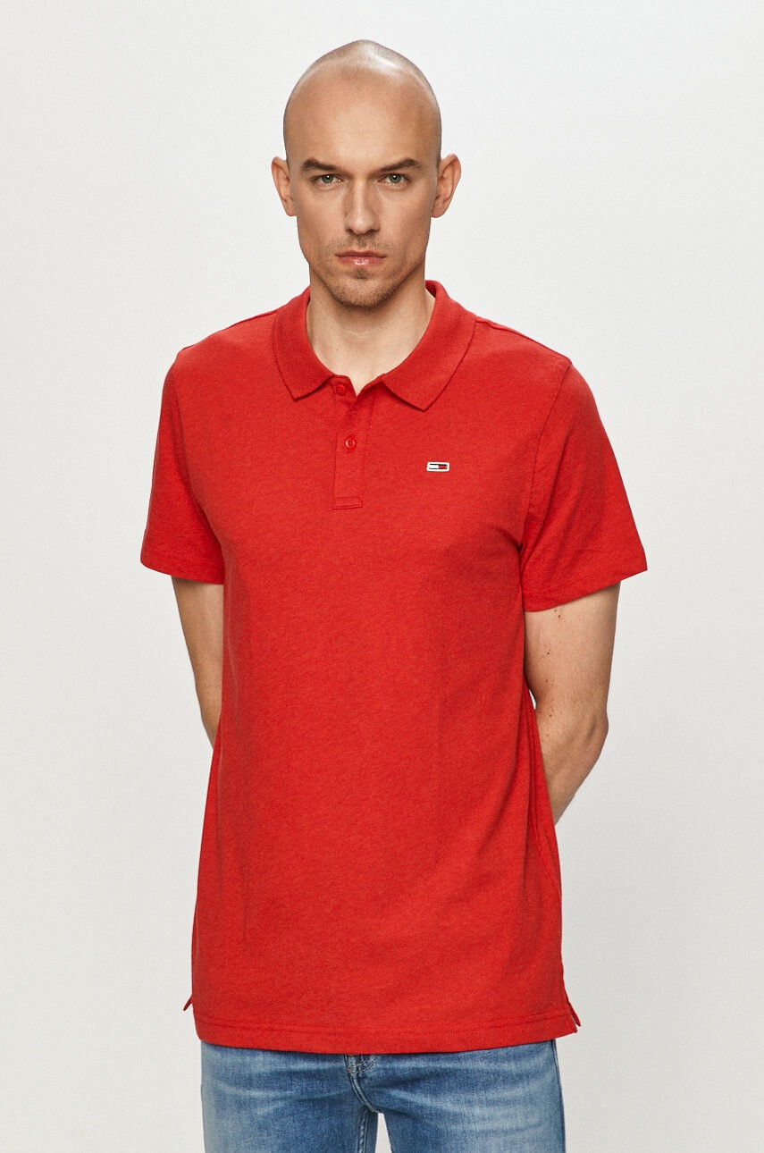 Tommy Jeans Тениска с яка - Pepit.bg