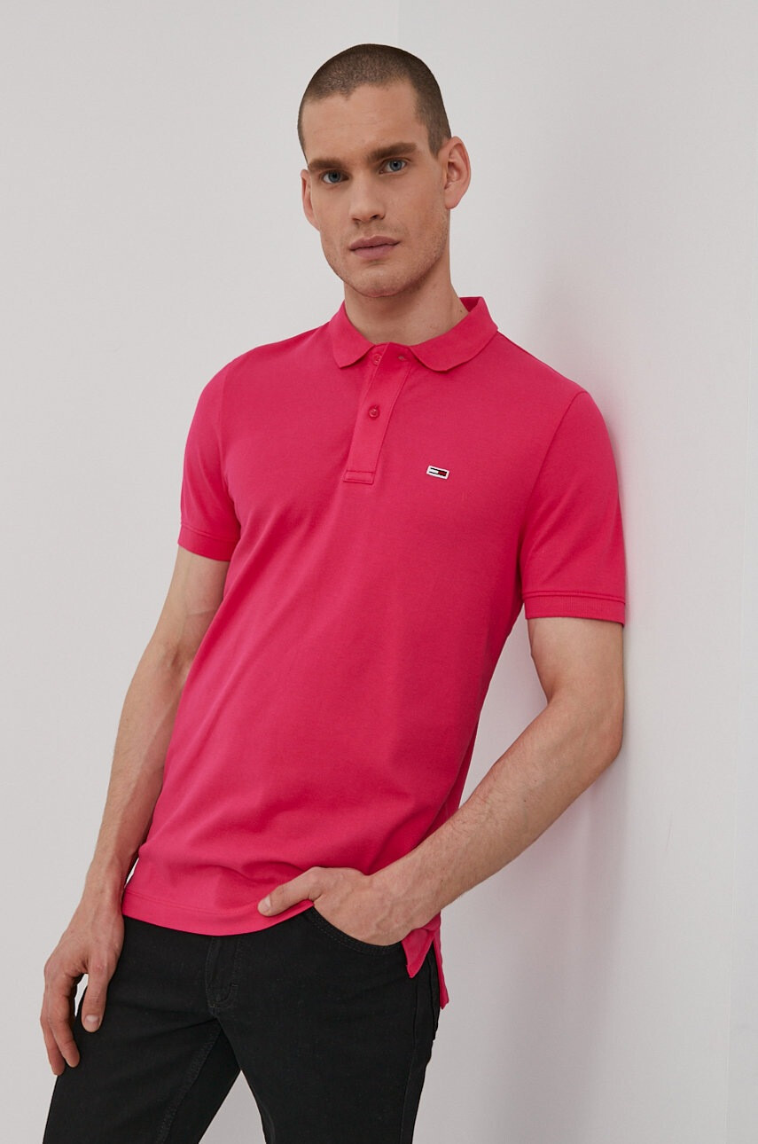 Tommy Jeans Тениска с яка - Pepit.bg