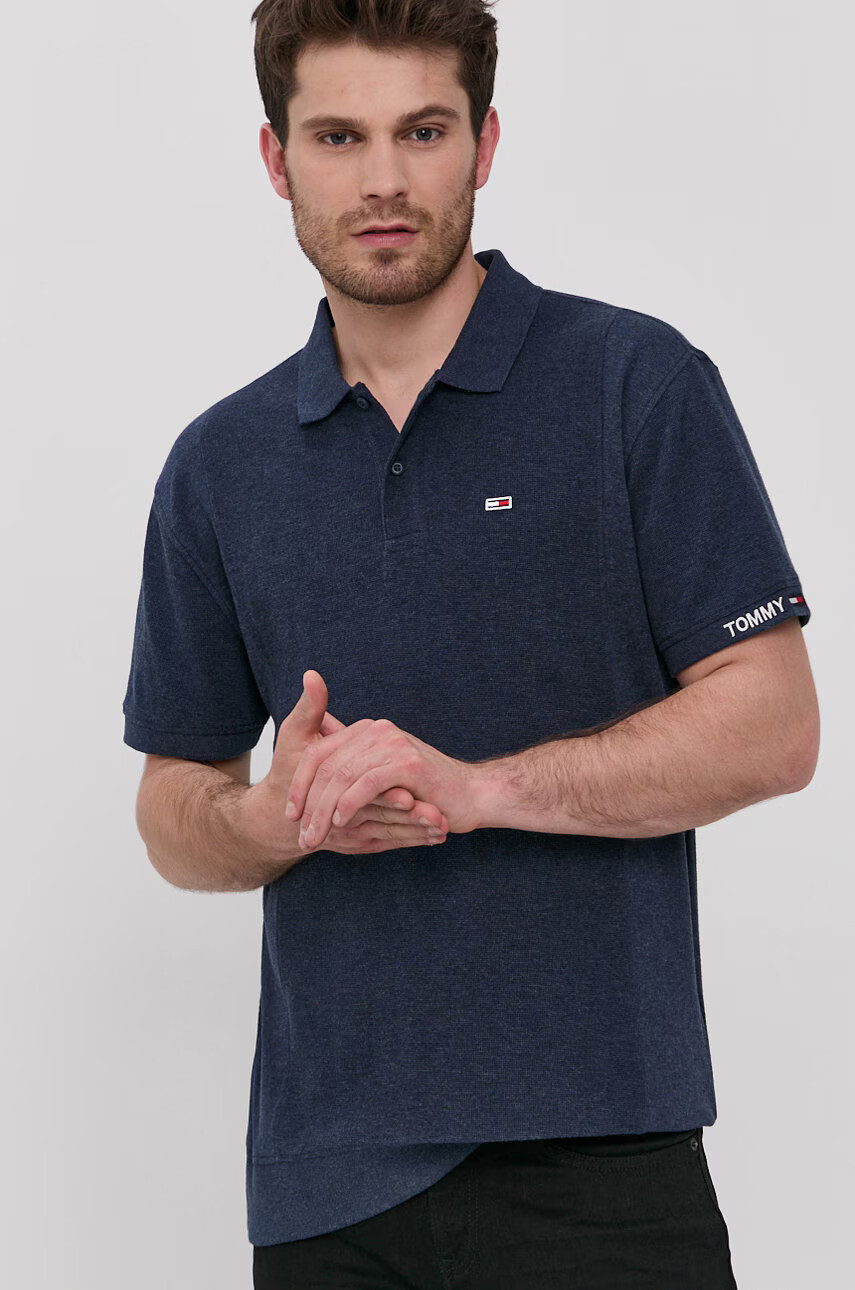 Tommy Jeans Тениска с яка - Pepit.bg