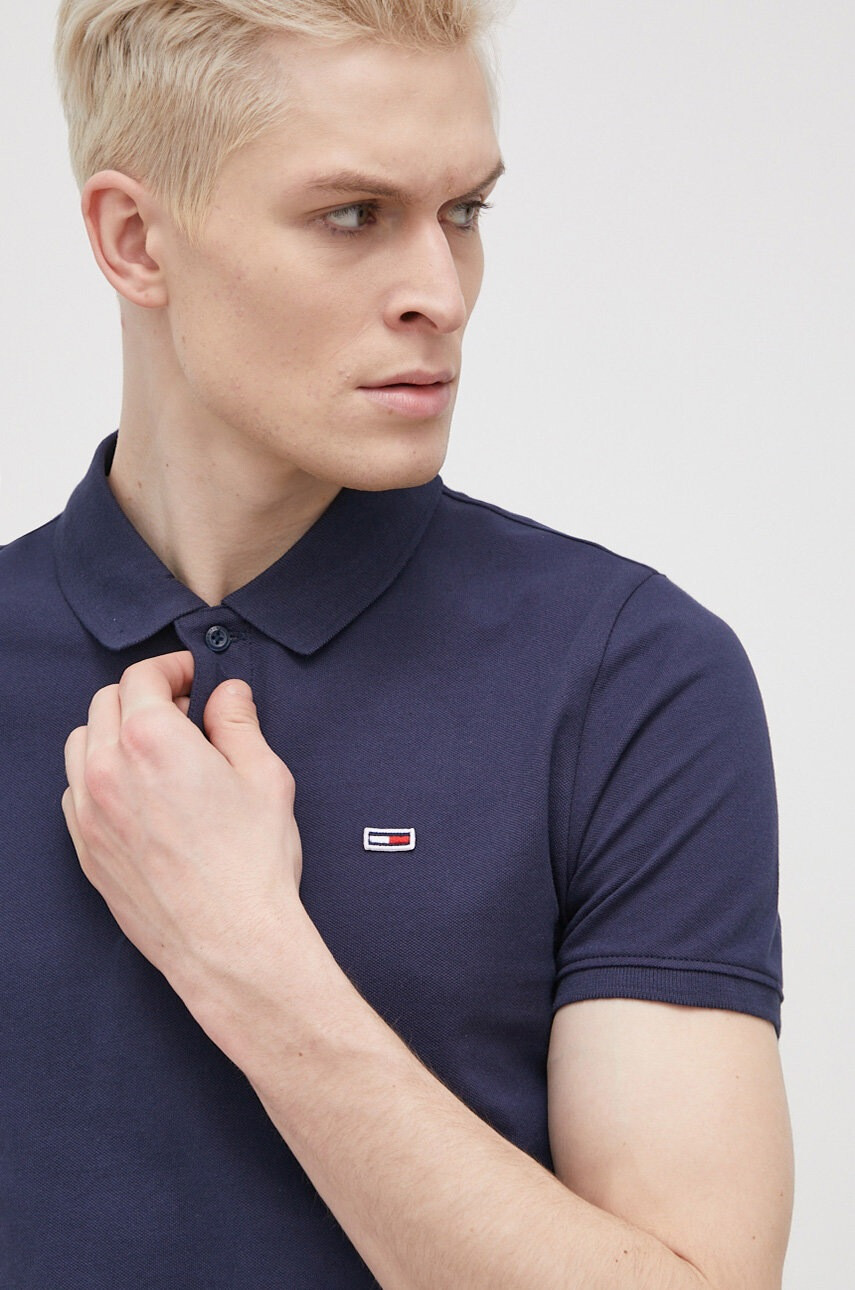 Tommy Jeans Тениска с яка - Pepit.bg